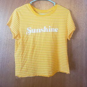 Sunshine Yellow Shirt